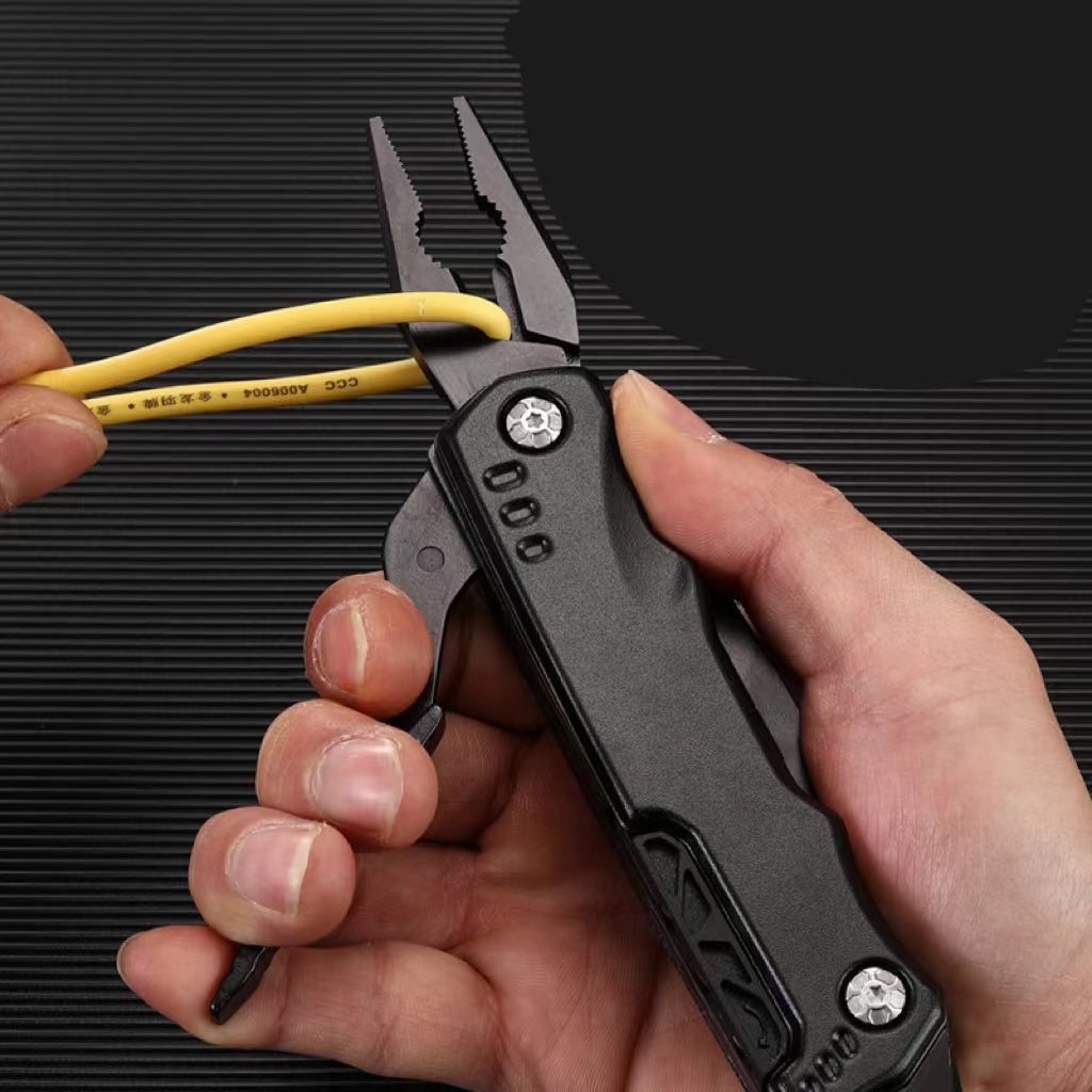 Outdoor Carry-On Multifunctional Stainless Steel Folding Pliers Hammer Tool Hammer